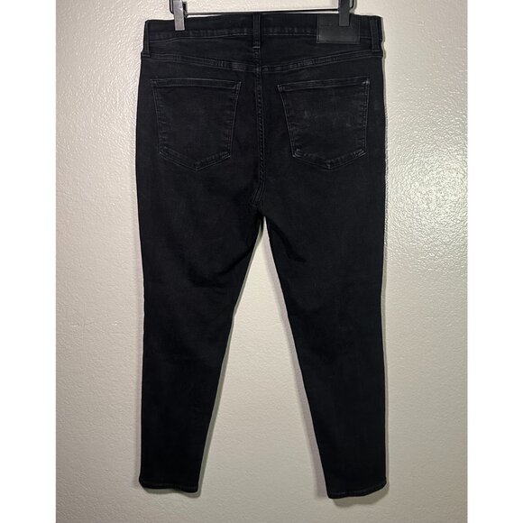 Lucky Brand Mid-Rise Ava Skinny Jean in Black Wash - Picture 3 of 6